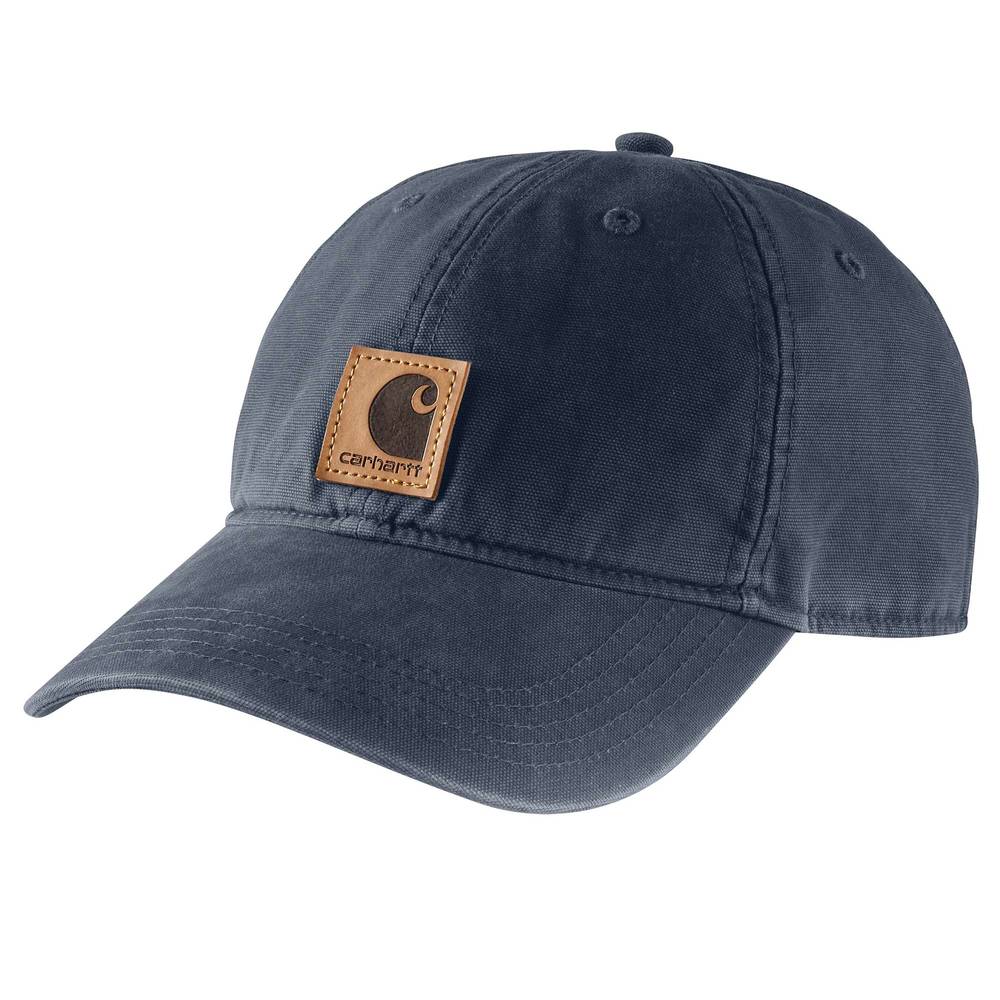 Carhartt Men's Navy Cotton Baseball Cap | 100289-412OS