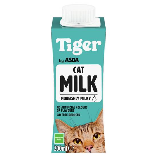 Asda Tiger Cat Milk 200ml