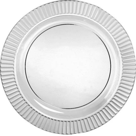 Clear Premium Plastic Dinner Plates 16ct