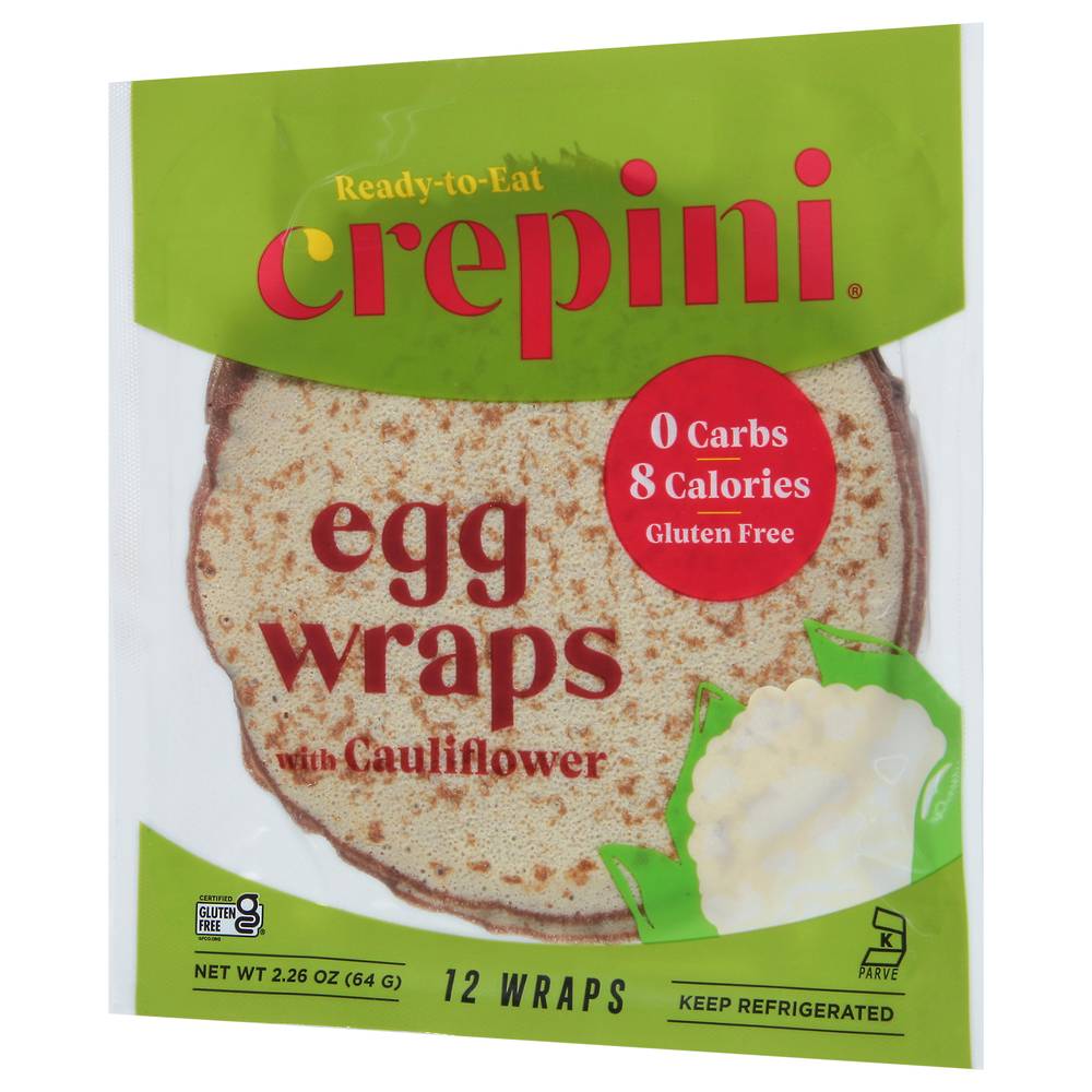Crepini Cauliflower Egg Thins - Delivery in Under an Hour | Tortillas ...