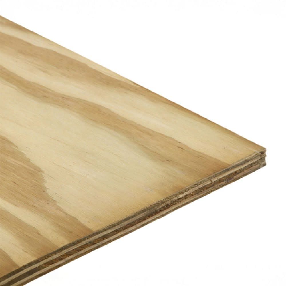 Prowood 1/2 In. X 2 Ft. X 4 Ft. Pressure-Treated Pine Plywood Project Panel