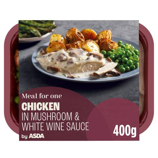 Asda Classic Meals Chicken in White Wine & Mushroom Sauce 400g