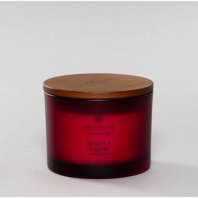 Chesapeake Bay Candle Mind & Body Collection Dream + Inspire: Raspberry Coconut (11 oz)