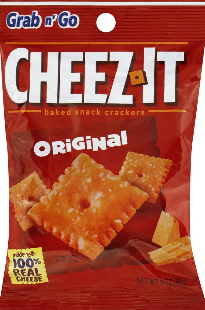 Cheez-It · Original Baked Snack Crackers (3 oz)