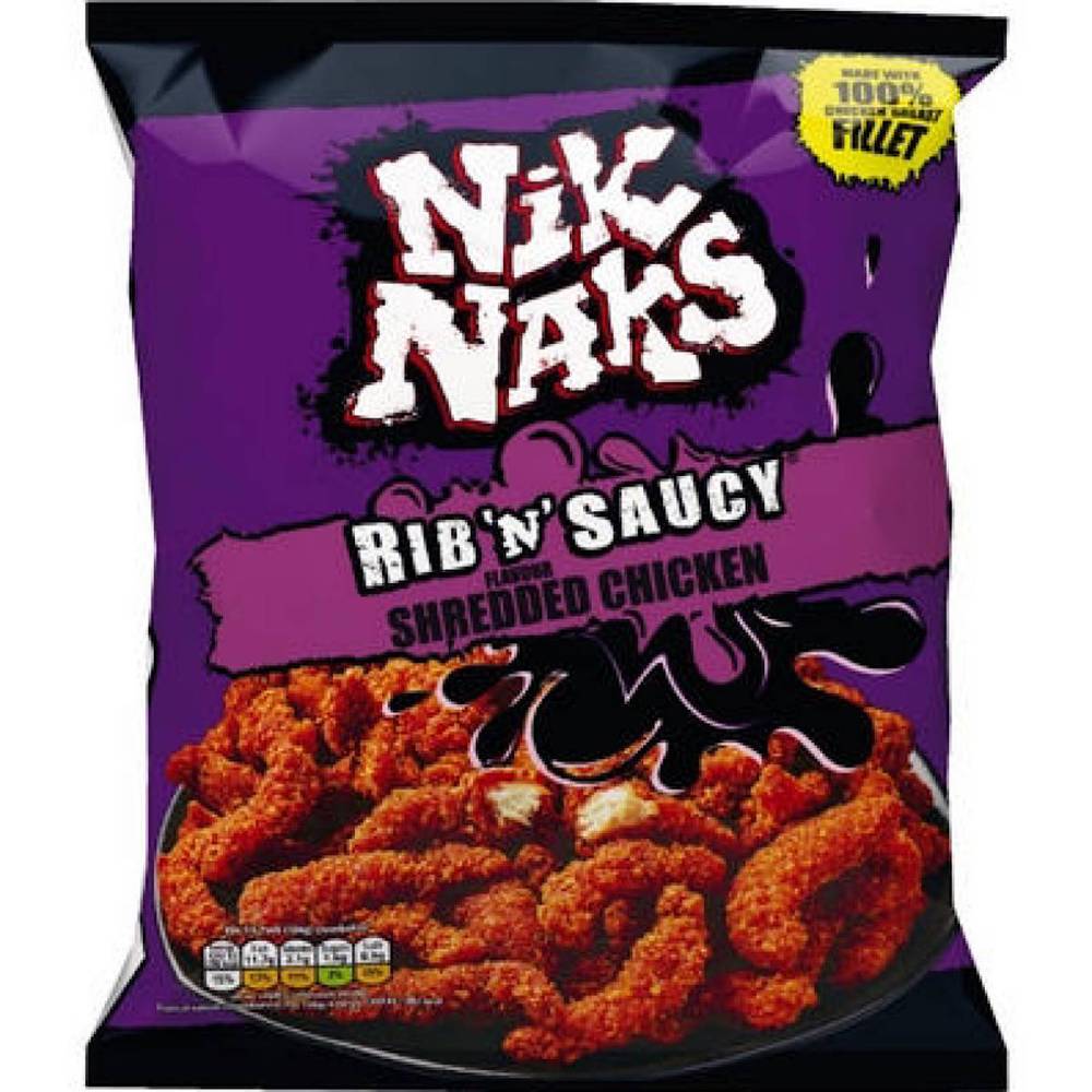 Nik naks Rib ‘N’ Saucy 75g