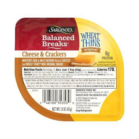 Sargento BB Cheese & Wheat Thins
