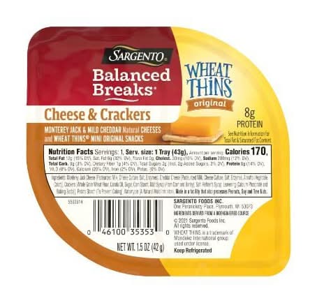 Sargento BB Cheese & Wheat Thins