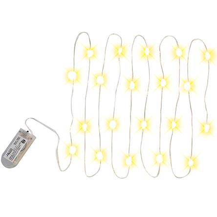 Serie de 20 leds, blanco