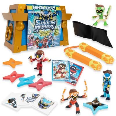 Ninja Kidz Mystery Warrior pack Mini Figure Toy 3+ Years (17 ct)
