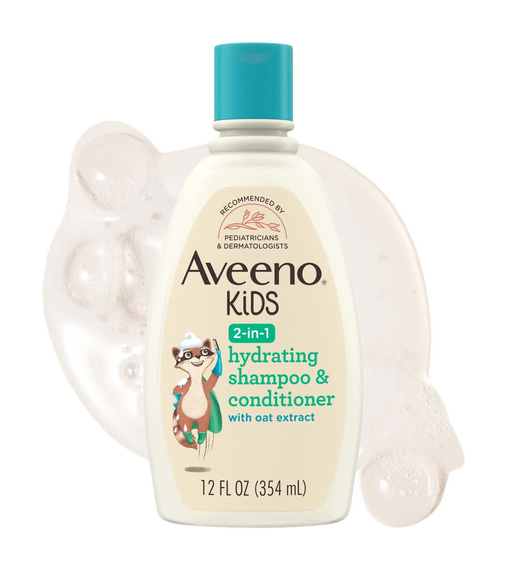 Aveeno Kids 2-in-1 Hydrating Shampoo & Conditioner (12 fl oz)