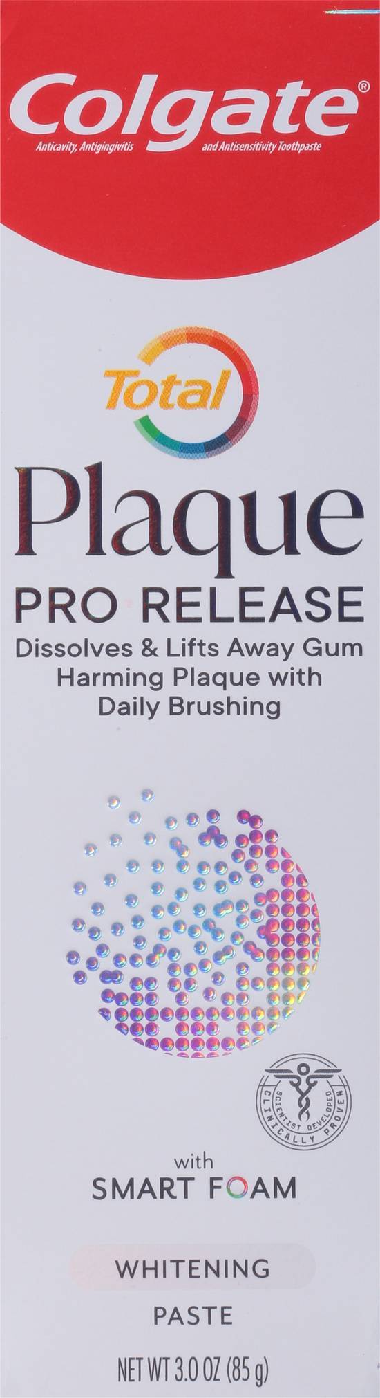 Colgate Total Whitening Pro Release Plaque Toothpaste