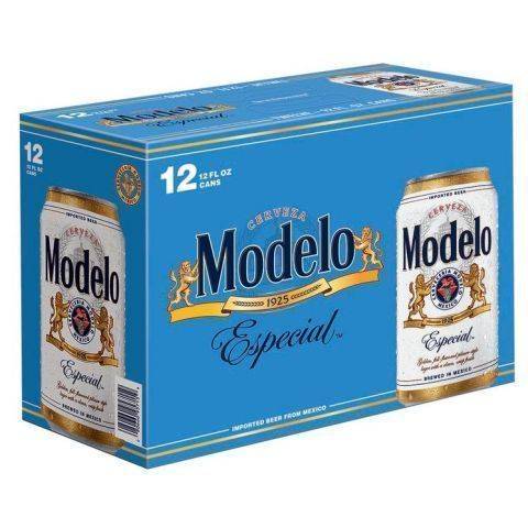 Modelo Especial Beer 12 Pack 12oz Can