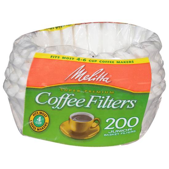 Melitta Junior Super Premium Coffee Filters (200 ct)