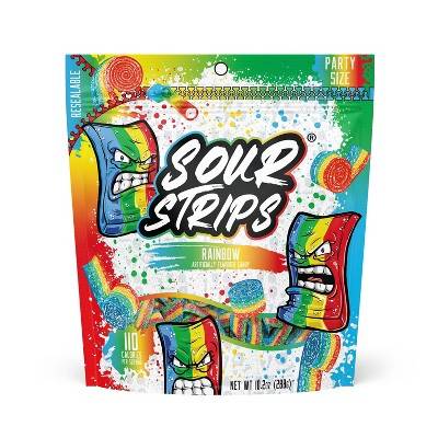 Sour Strips Rainbow Candy Party pack (10.2 oz)