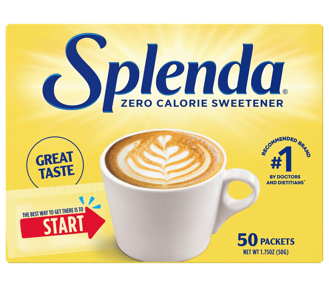 Splenda Zero Calorie Sweetener (1.8 oz, 50 ct)