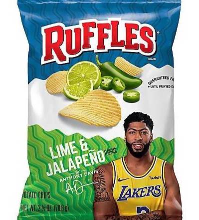 Ruffles Lime & Jalapeno 2 1/2 oz