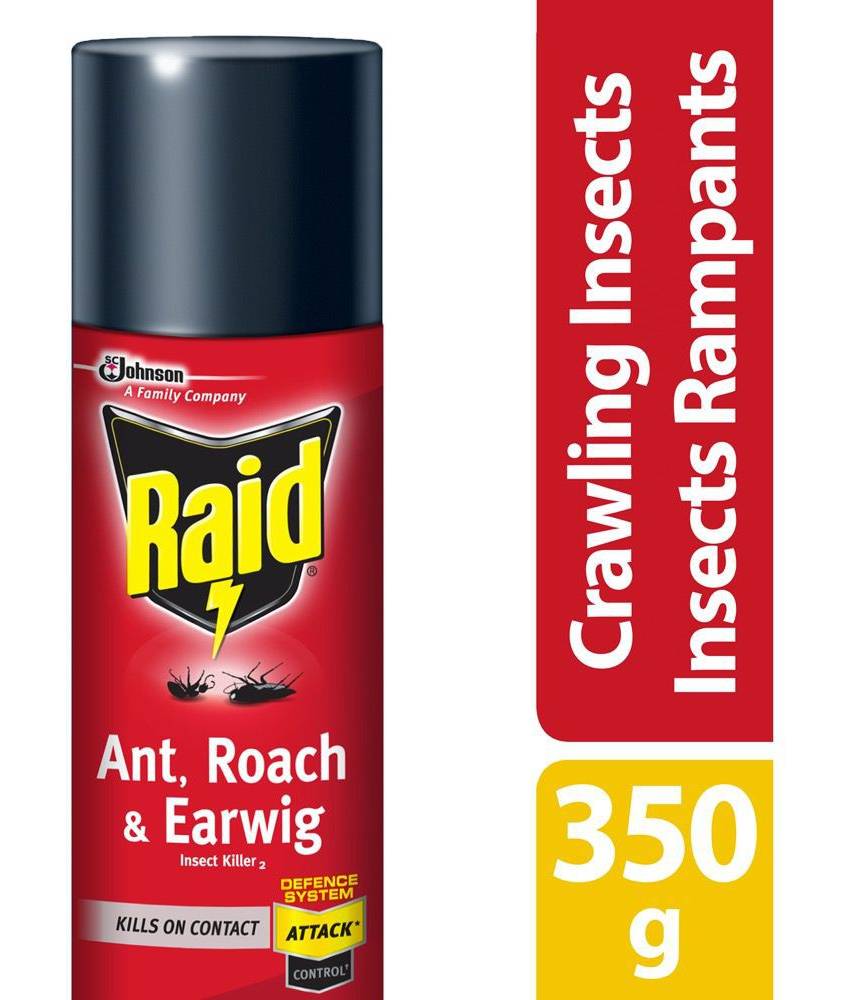 Raid Ant Roach Earwig & Crawling Insect Killer (350 g)