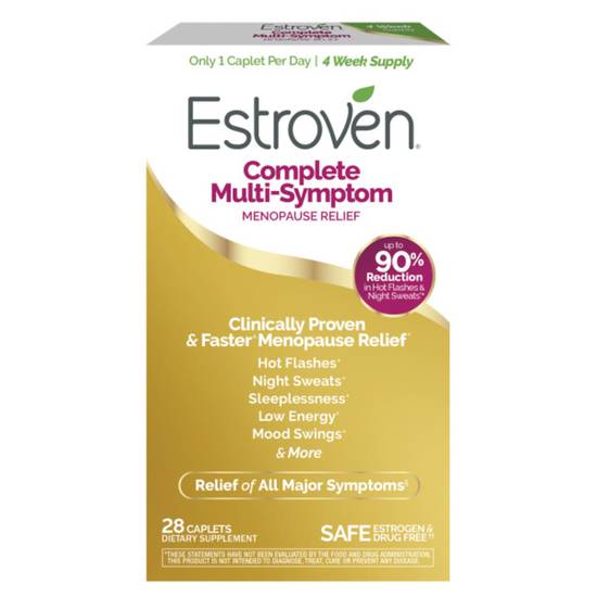 Estroven Menopause Relief Complete Care Caplets