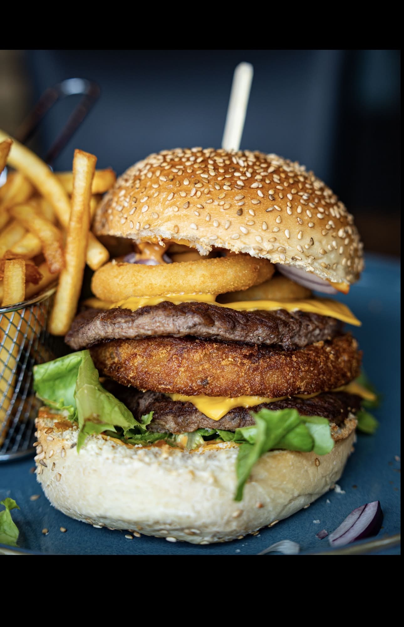 Menu super  Master beef burger