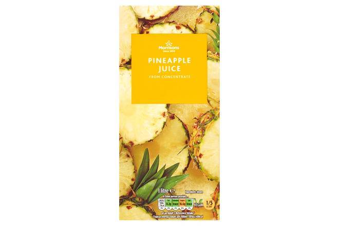 Morrisons Pineapple Juice 1lt