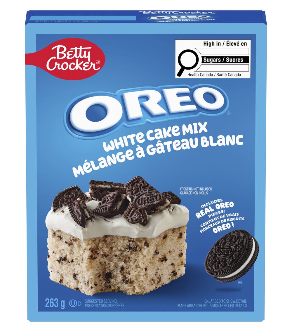 Betty Crocker Oreo White Cake Mix (263 g)