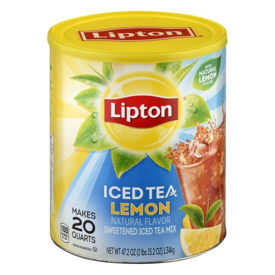 Lipton Lemon Sweetened Iced Tea Mix (47.2 oz)