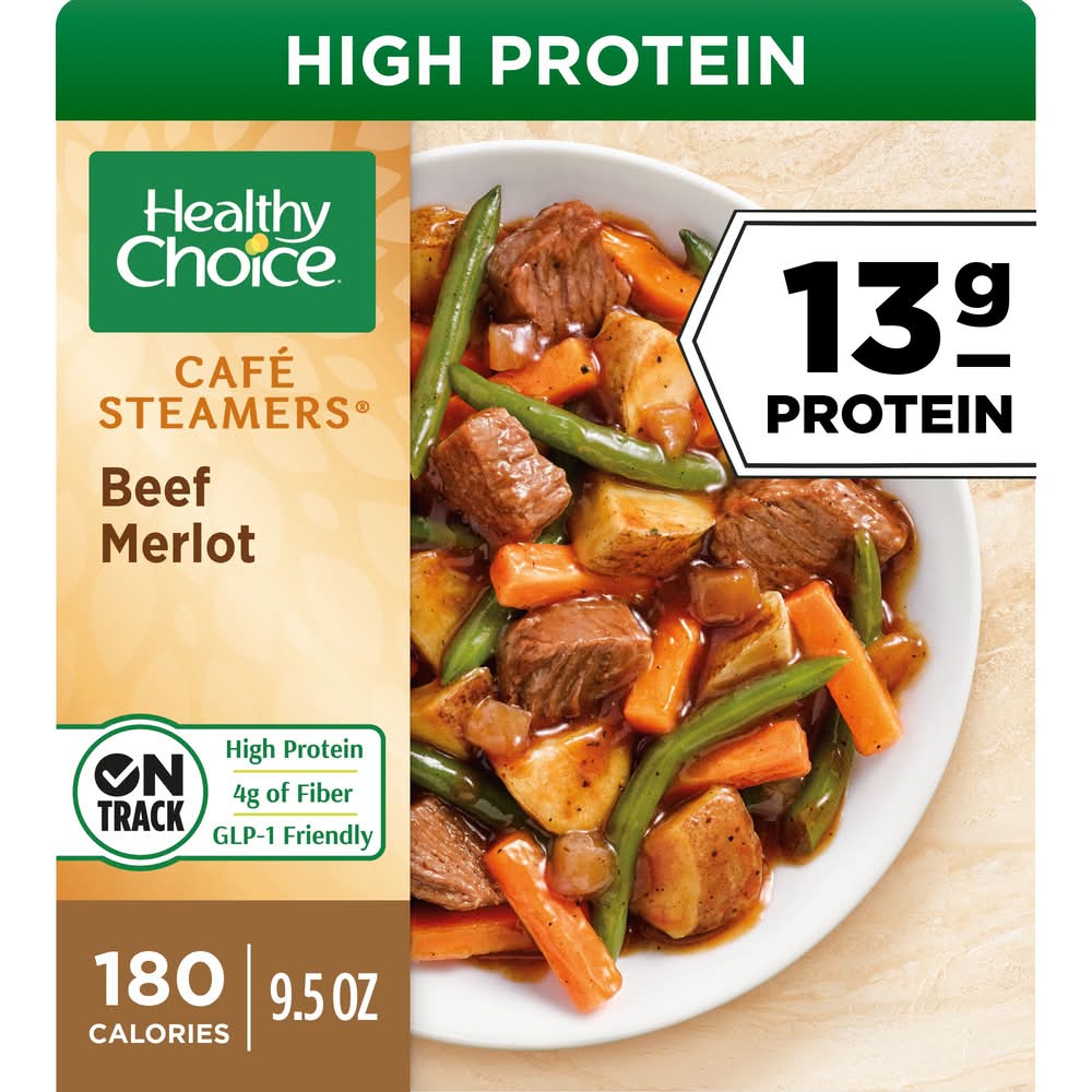 Healthy Choice Cafe Steamers Merlot Meal, Beef (9.5 oz)