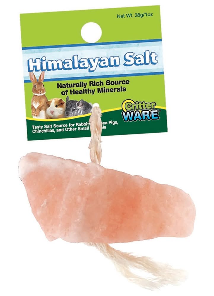 Critter Ware Himalayan Salt on a Rope for Small Animals (1 oz)