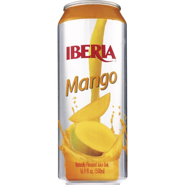 Iberia Juice Drink Naturally Flavored Mango (Single Can)