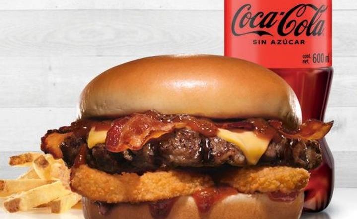 Combo Western Bacon Big Angus Burger
