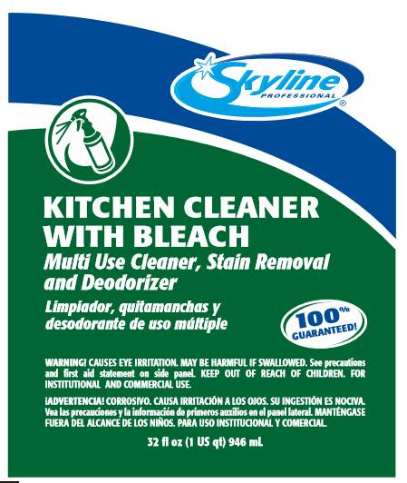 Skyline - Kitchen Cleaner with Bleach - 32 oz