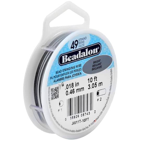 Beadalon 49 Strand Bright Bead Stringing Wire