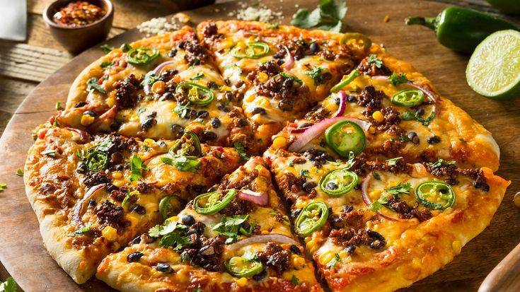 🍕 🌶 Pizza Mexicane