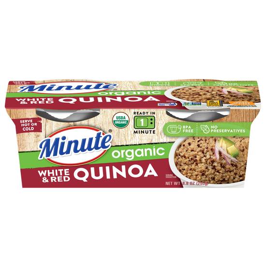 Minute Organic White & Red Quinoa
