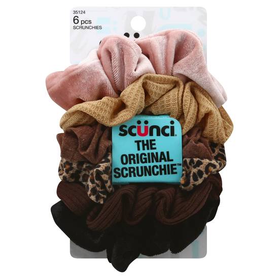 Scunci the Original Scrunchies (6 ct)