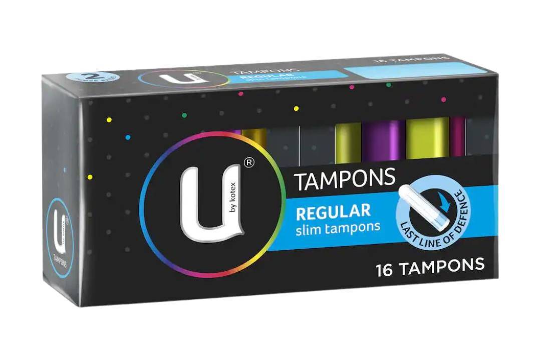 U By Kotex Tampons Regular 16pk