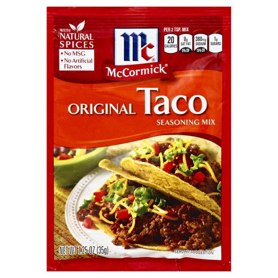 Mccormick Taco Oriinal Seasoning Mix