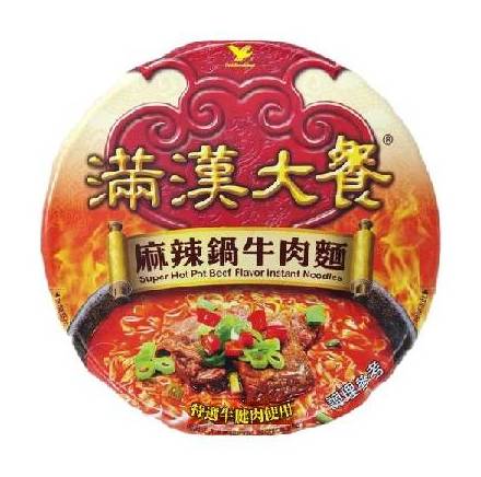 統一滿漢大餐麻辣鍋牛肉麵 204G(乾貨)^300146676
