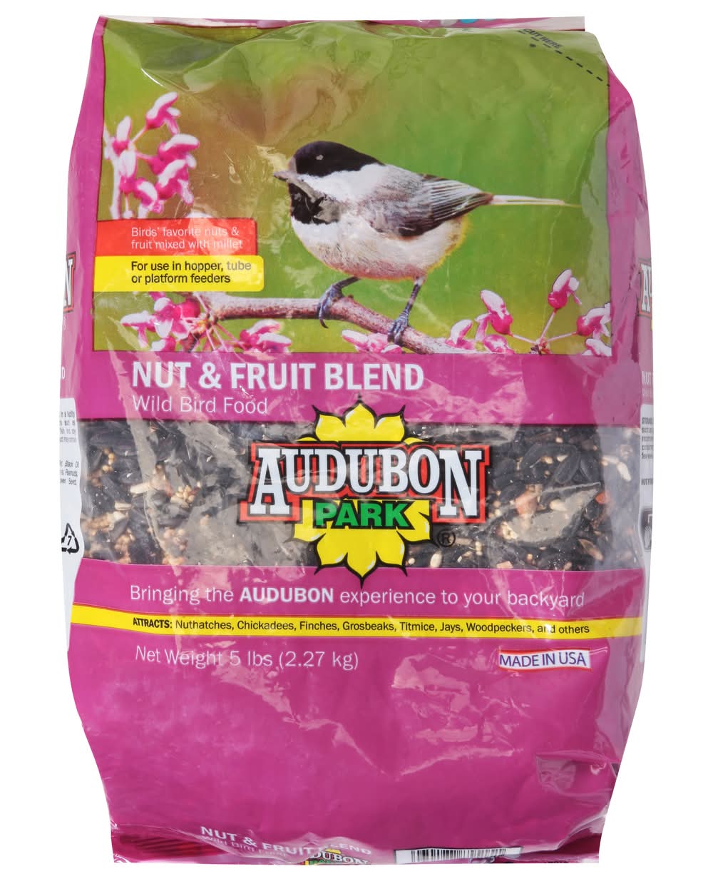 Audubon Park Wild Bird Food Nut & Fruit Blend (5 lbs)