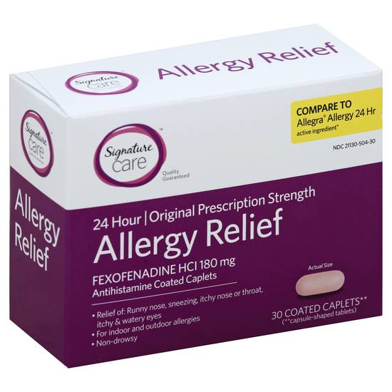 Signature Care 24 Hour Allergy Relief (30 ct)