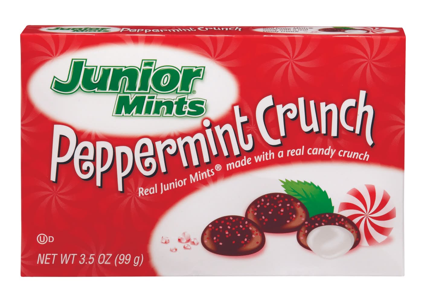 Junior Mints Peppermint Crunch Candy 3.5 Oz