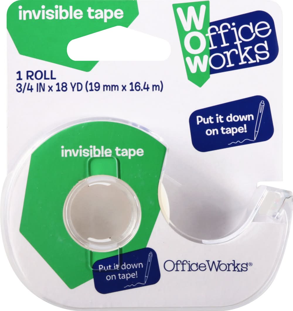 OfficeWorks Invisible Tape