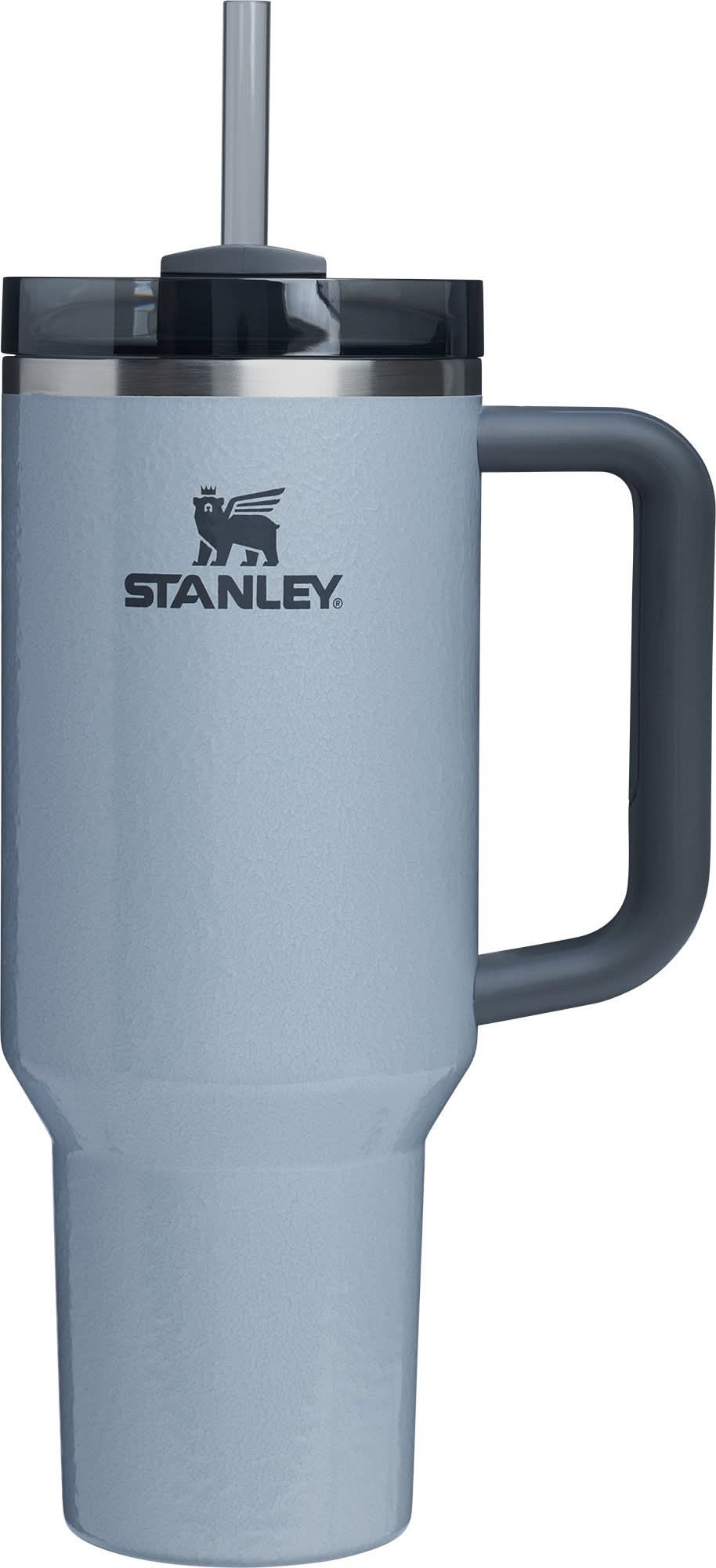 Stanley 40 oz. Quencher H2.0 FlowState Tumbler (Hammertone Silver)