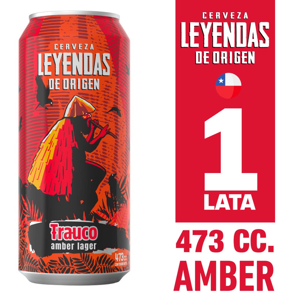Leyendas de Origen · Cerveza trauco (473 ml)