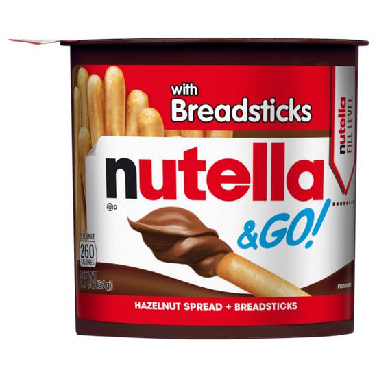 Nutella Hazelnut Spread + Breadsticks 1.8oz