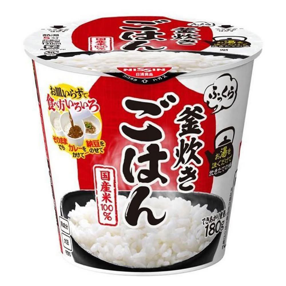 日清　ふっくら釜炊きごはん