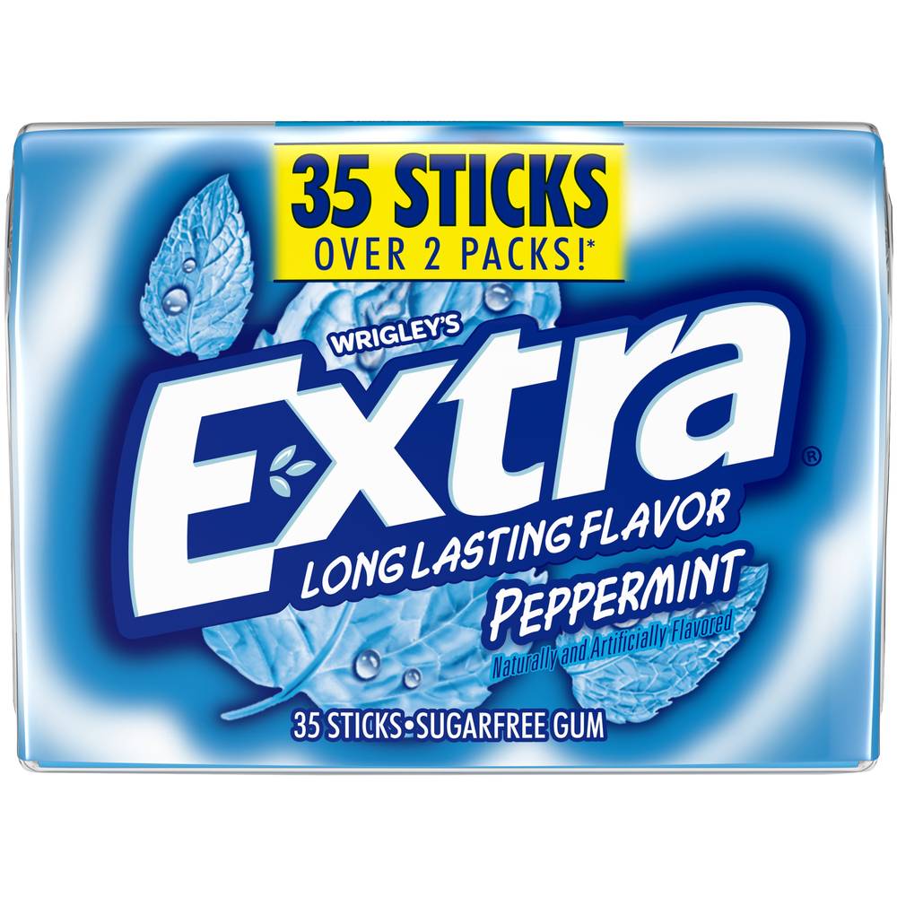 Extra Sugarfree Peppermint Gum (35 ct)