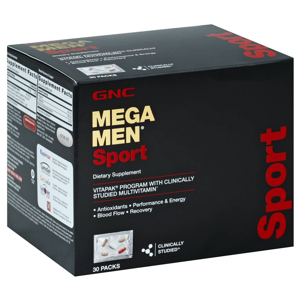 GNC Mega Men Sport Supplement (30 ct)