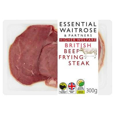 Essential British Beef Frying Steak (340g)