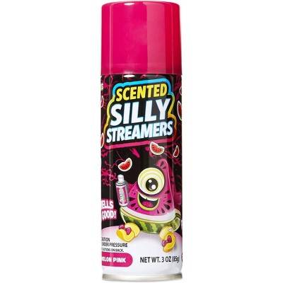 Scentos Scented Silly Streamers Party Decoration, Watermelon Pink